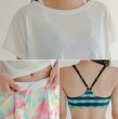 画像4: Tシャツ、レギンス、パンツ、トップス　ショーツ5点セット水着 (4)