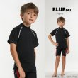 画像17: 水着キッズ フランドシーマ キッズ ラッシュガード 半袖 Tシャツ 無地 男の子 女の子スイムウェアシンプル 水泳 スイミング  UVカット 紫外線対策 幼稚園 プール レジャー 海水浴 (17)